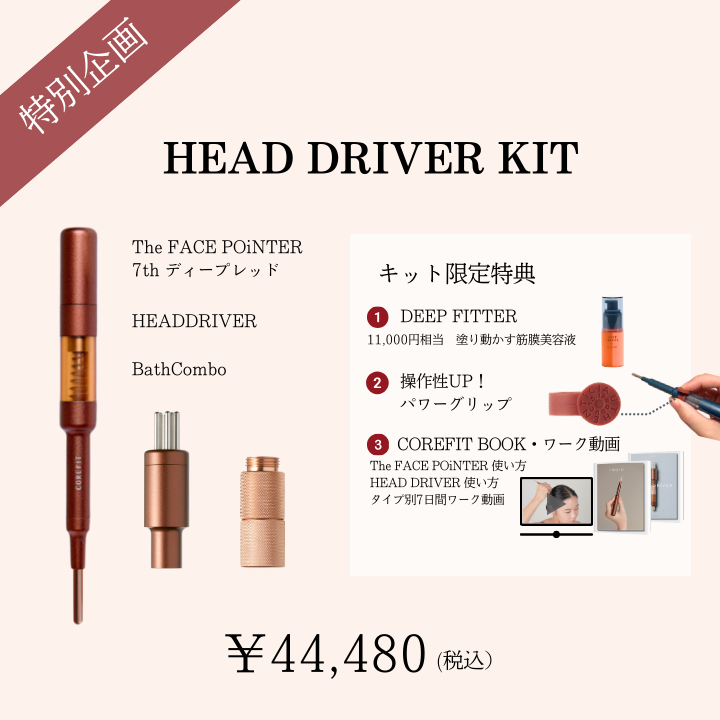 HEAD DRIVER KIT 7th（ディープレッド）特別Fitter_2602CA