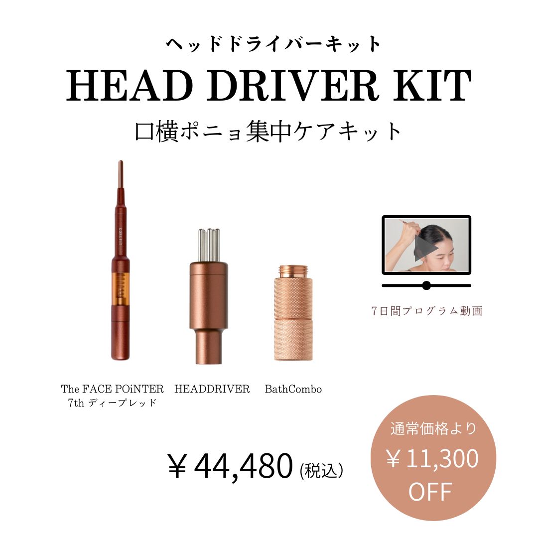 HEAD DRIVER KIT 7th（ディープレッド）