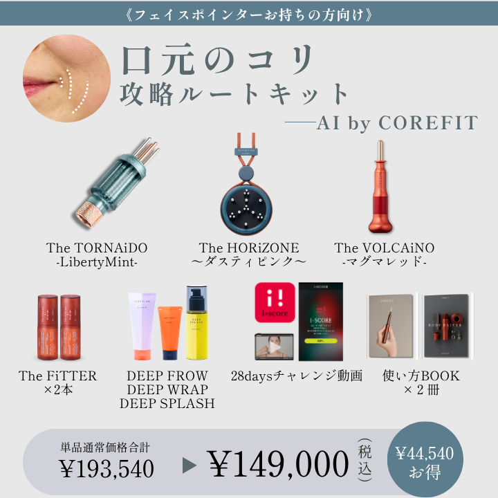 i SCORE(アイスコア)付キット | B-by-C／COREFITオンラインストア