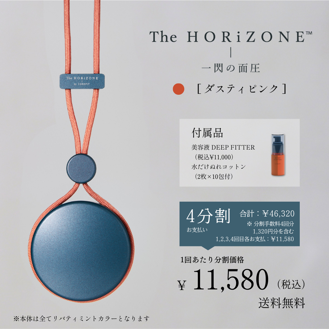 ＜4ヶ月払コース＞The HORiZONE（グリップコード：ダスティピンク）